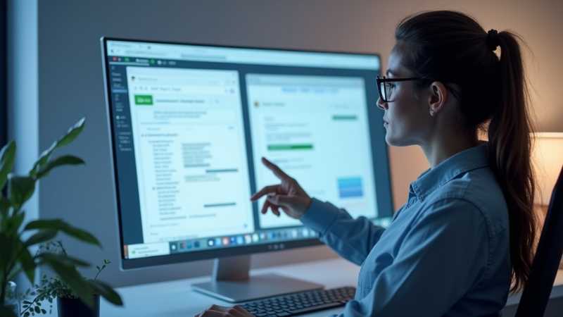 Baserow  integrates AI and automations, prioritizing European data sovereignty, Concept art for illustrative purpose, tags: und - Monok